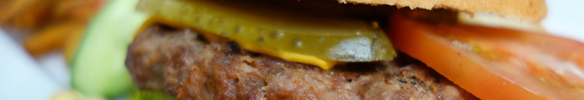 Eating American (Traditional) Burger Hot Dog at Viking Burger restaurant in Newport News, VA.